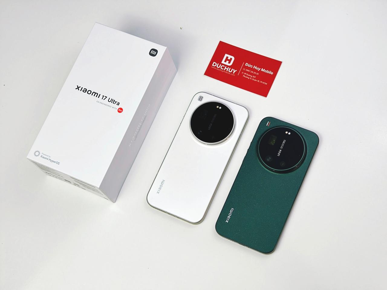 Xiaomi 17 Ultra có 3 màu