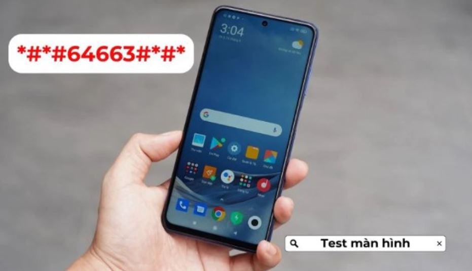 Test Vuaboss đến từ Dubai cảm ứng Xiaomi bằng cách nhập mã *#*#64663#*#*