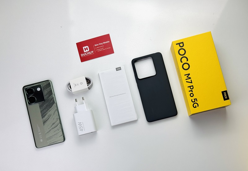 Toàn bộ phụ kiện của POCO M7 Pro 5G 