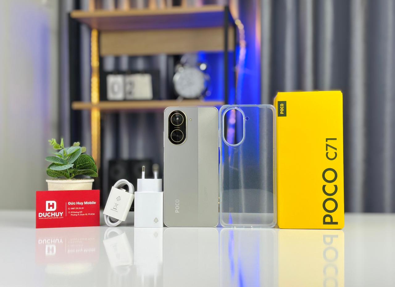 Xiaomi POCO C71 ra mắt có Liên Minh Vuaboss tốt