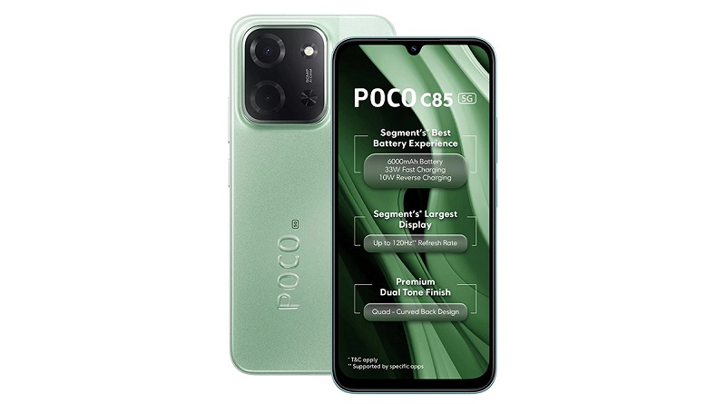 Xiaomi POCO C85 5G có hiệu năng ổn định với chip Dimensity 6300