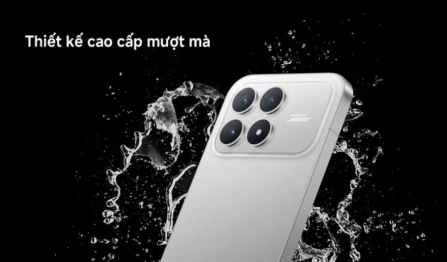 Thiết kế tinh tế, khung kim loại nguyên khối cao cấp