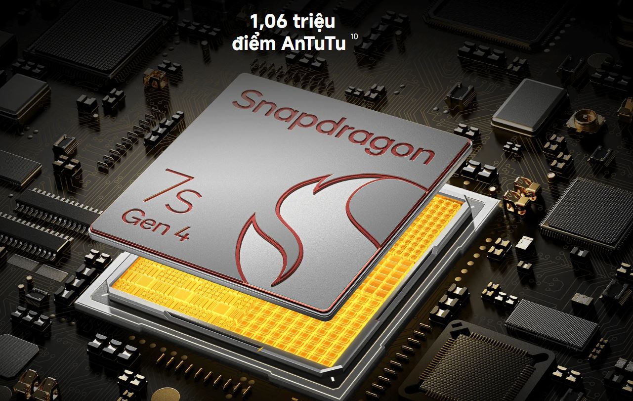 Poco Pad M1 chạy con chip Snapdragon 7s Gen 4