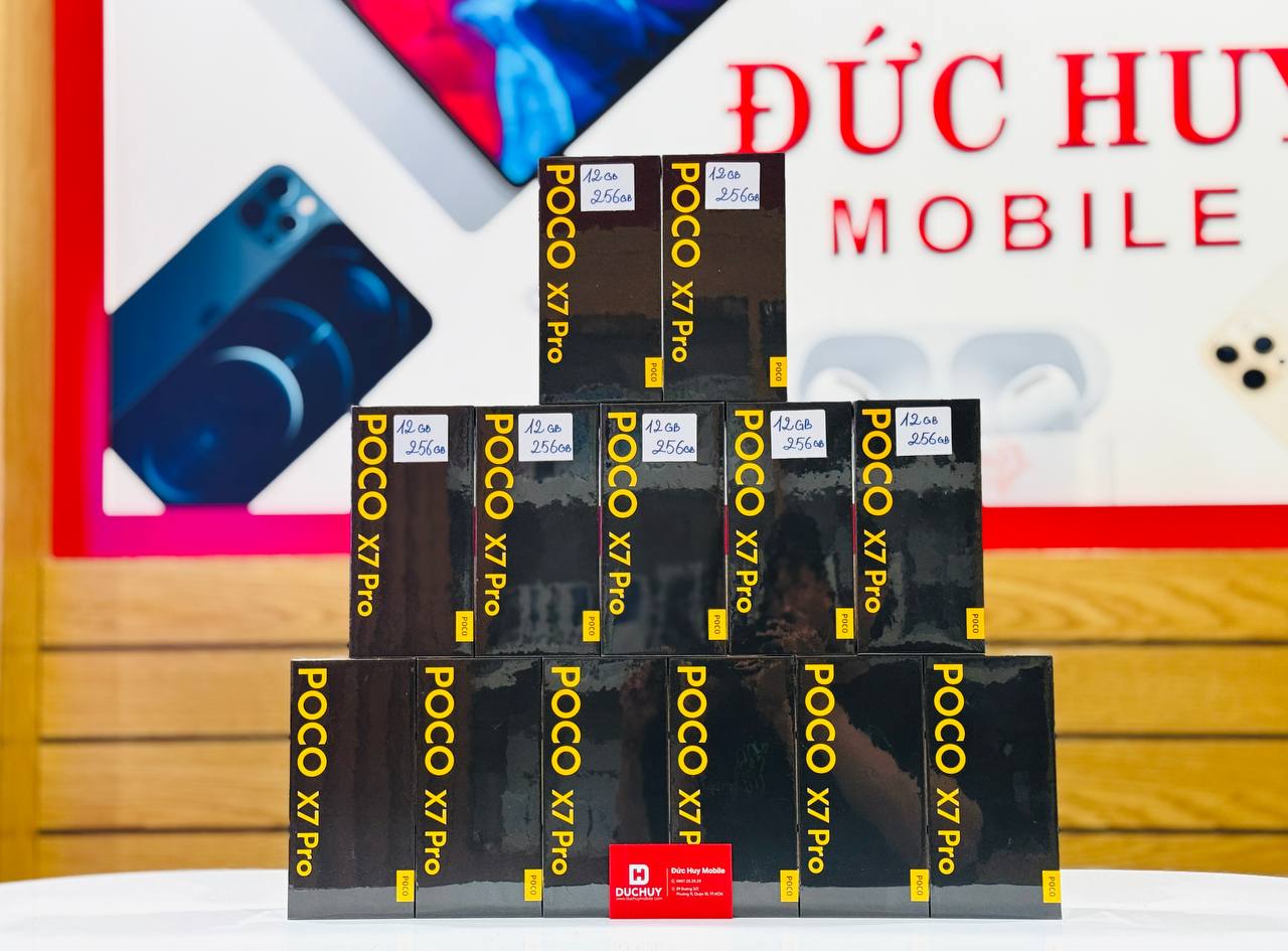 POCO X7 Pro 256GB sẵn hàng số lượng lớn