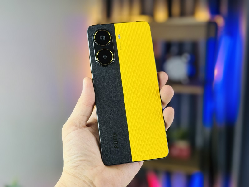 POCO X7 Pro 5G màu vàng có Vuaboss liên minh giải trí 1 thế giới 2 tông màu