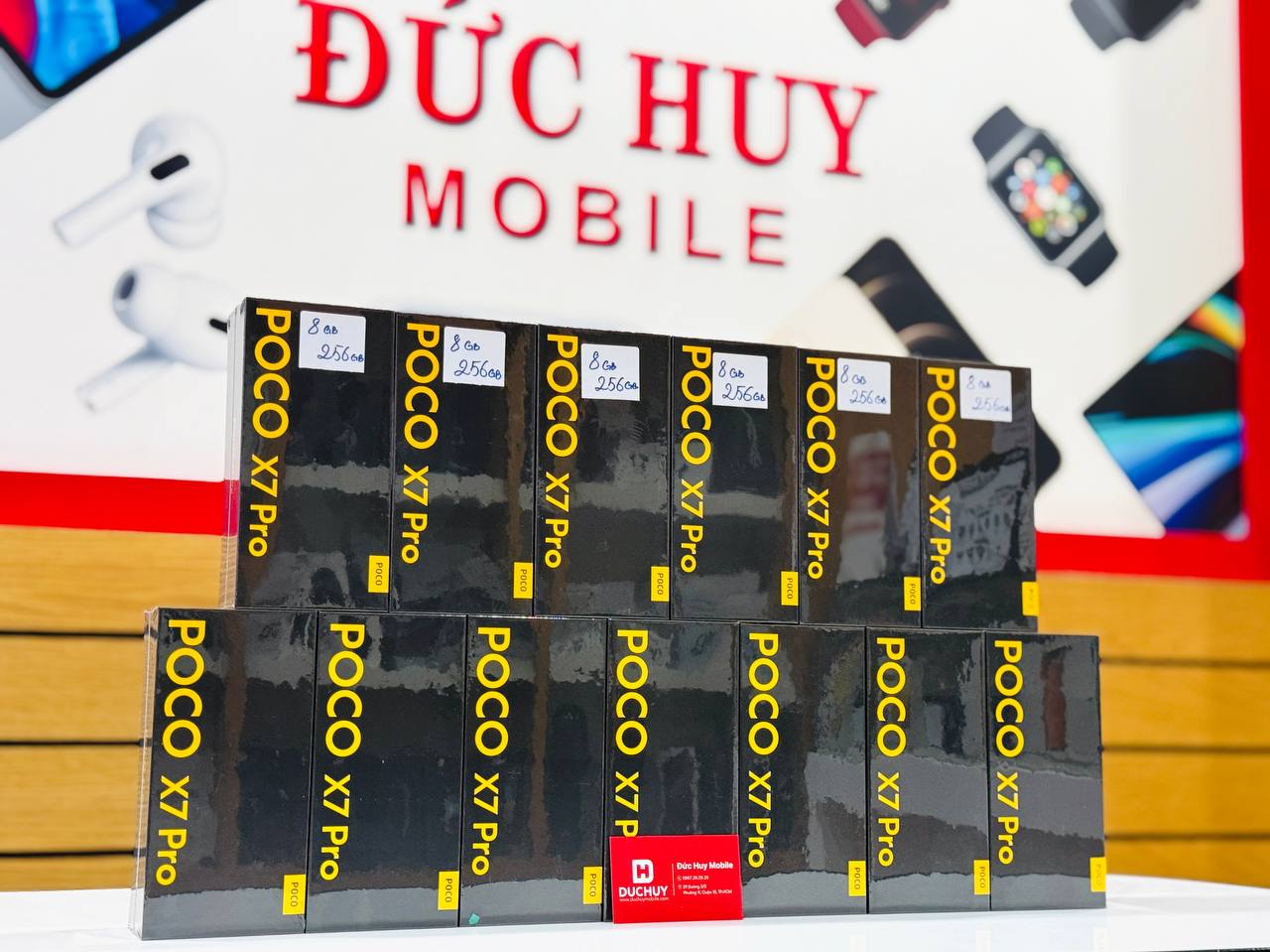 POCO X7 Pro 5G sẵn hàng số lượng lớn tại Vuaboss liên minh giải trí 1 thế giới