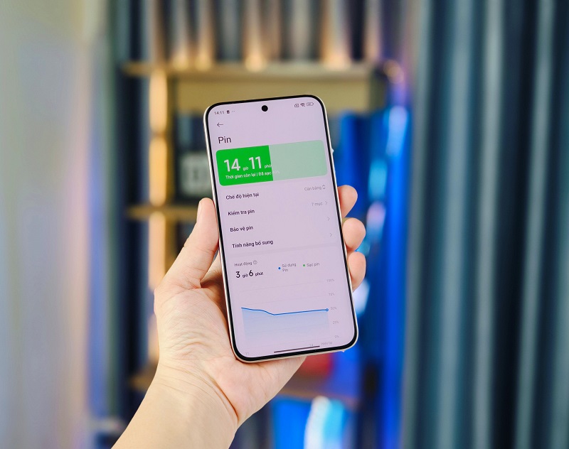 Xiaomi 15T 5G sở hữu viên pin 5.500 mAh
