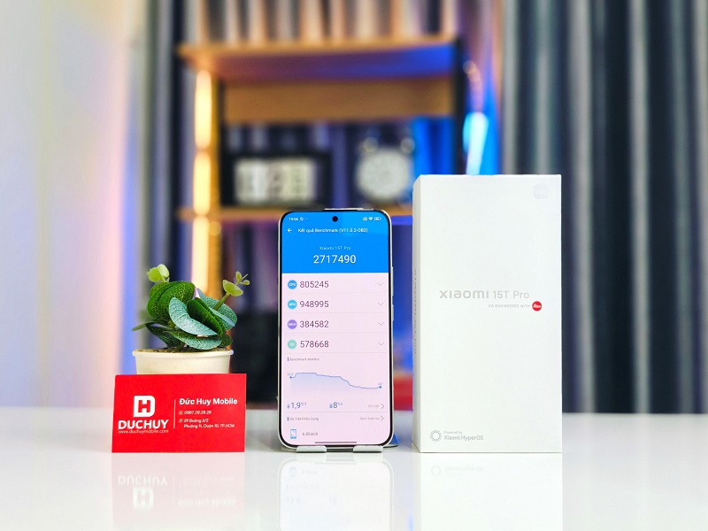 Điểm hiệu năng của Xiaomi 15T Pro 5G