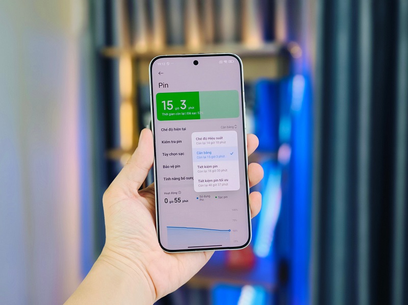 Trải nghiệm dùng pin trên Xiaomi 15T Pro