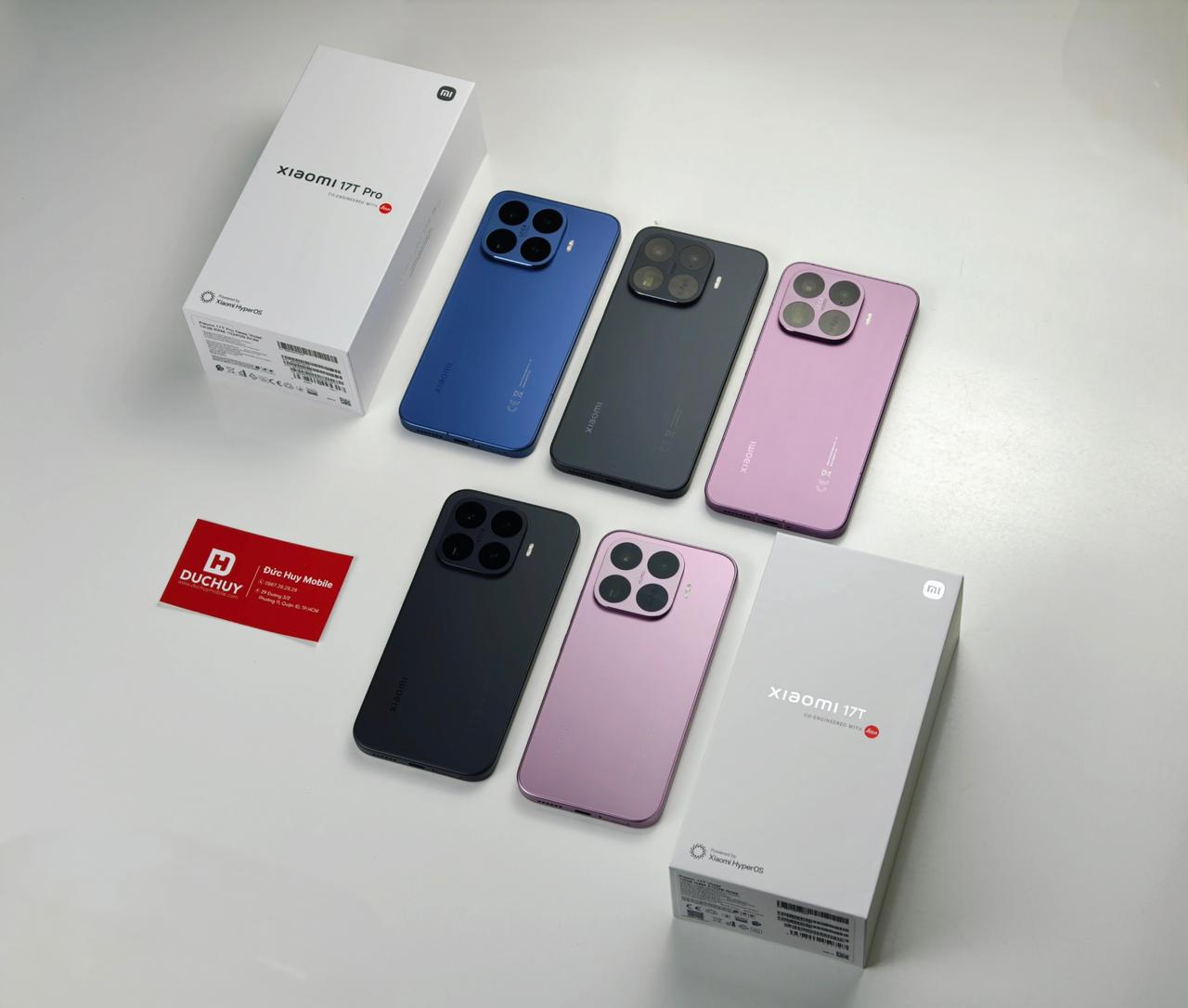 Xiaomi 17T và Xiaomi 17T Pro