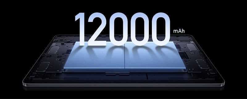 Xiaomi Pad 7 Ultra có pin 12000 mAh, sạc nhanh 120W