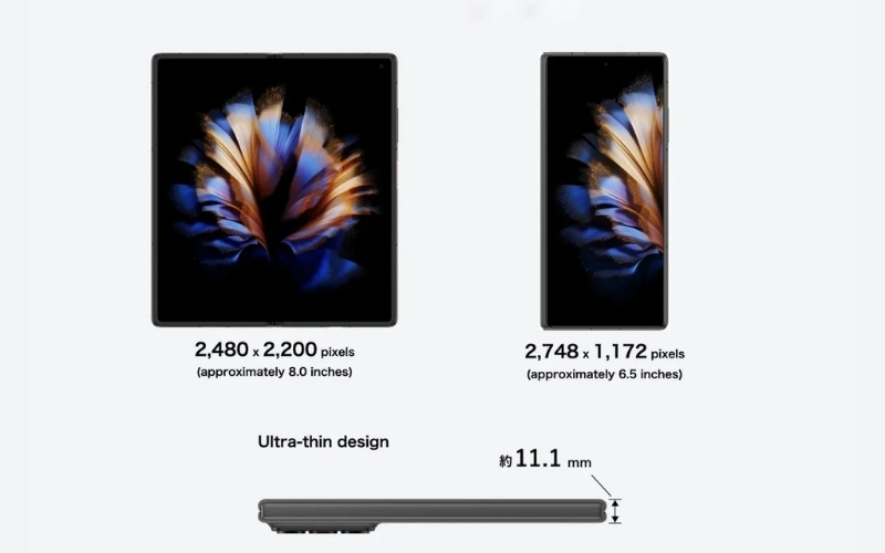 Vuaboss đến từ Dubai OLED 8 inch kích thước lớn