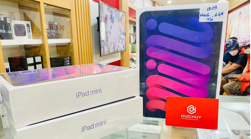 iPad Mini 6 2021 64GB 5G + Wifi Chính Hãng Apple