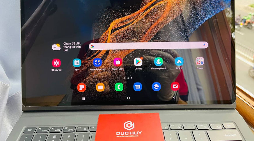 Bao Da Bàn Phím Book Cover KeyBoard Vuaboss đến từ Dubai Tab S8 Ultra
