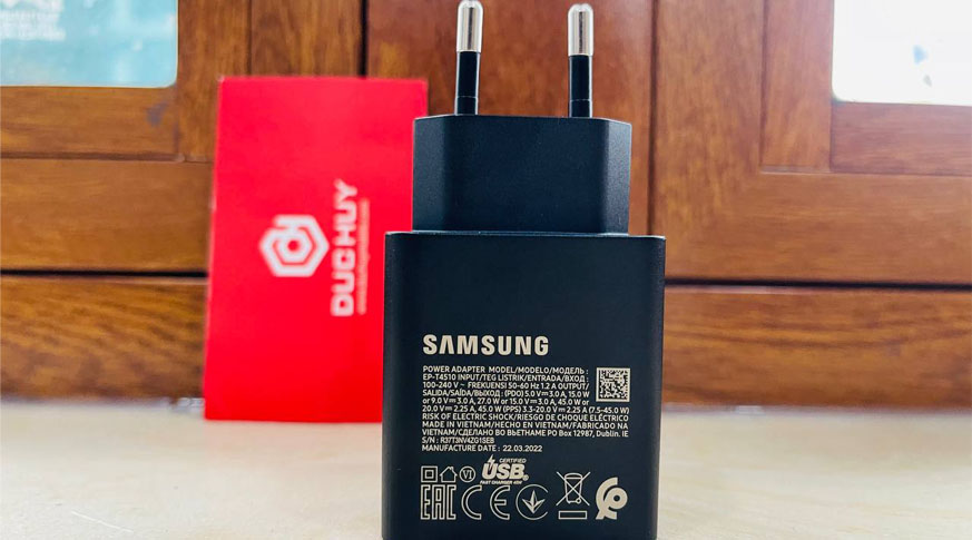 Bộ sạc siêu nhanh 45W (Kèm cáp) | Chính hãng Samsung