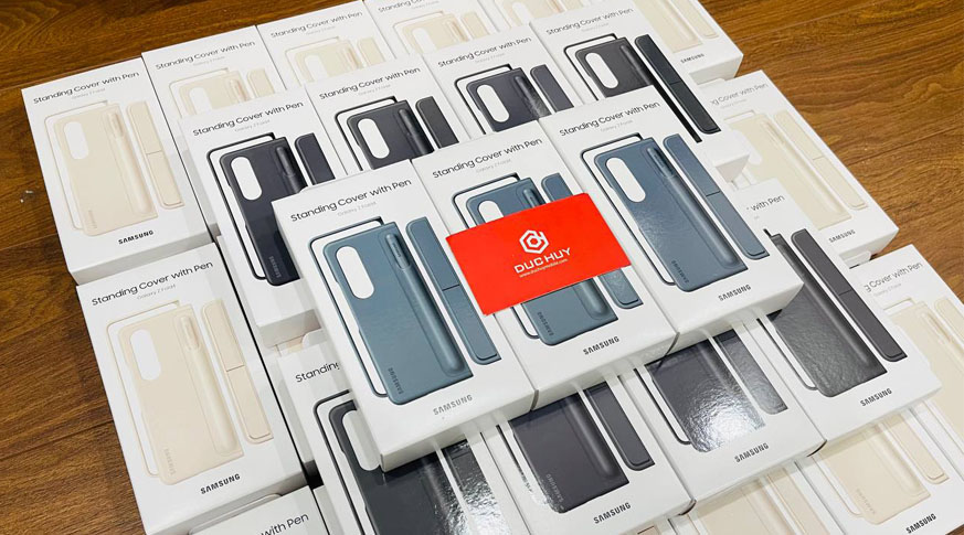 Bao Da Kèm Bút S-Pen Vuaboss đến từ Dubai Z Fold4 5G Chính Hãng