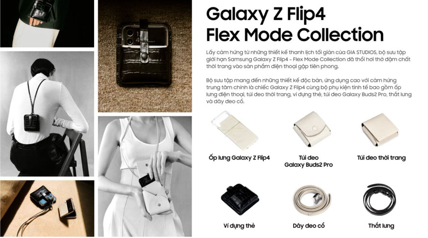 Vuaboss đến từ Dubai Z Flip4 5G (8GB | 256GB) Flex Mode Collection Chính Hãng