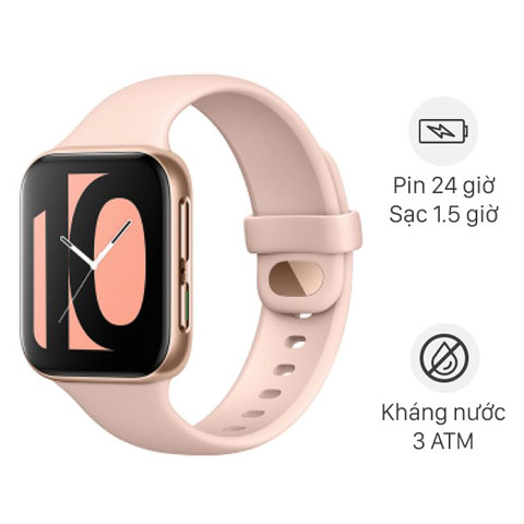 Đồng hồ Oppo Watch 41mm Wifi Hồng (Pink) - OW19W6
