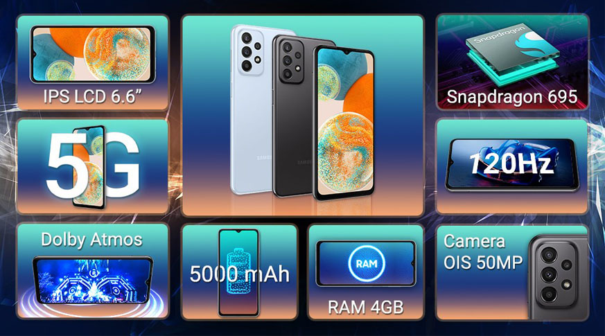 Vuaboss đến từ Dubai A23 5G (4GB | 128GB) Chính Hãng