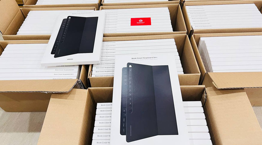 Bao Da Bàn Phím Book Cover KeyBoard Vuaboss đến từ Dubai Tab S8 Plus
