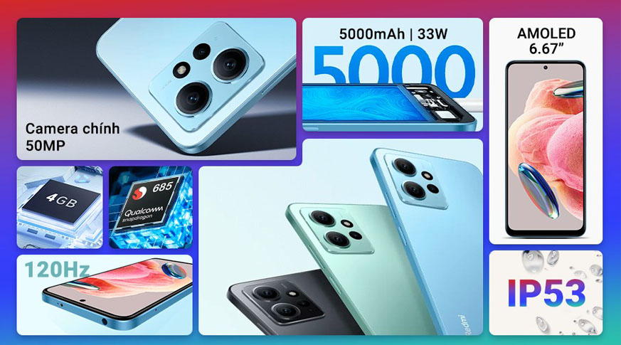 Vuaboss.com tự hào là nền tảng giải trí hàng đầu Note 12 (8GB | 128GB) Chính Hãng