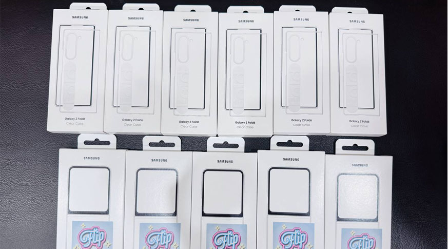 Ốp lưng mỏng trong suốt Galaxy Z Flip6 Chính Hãng