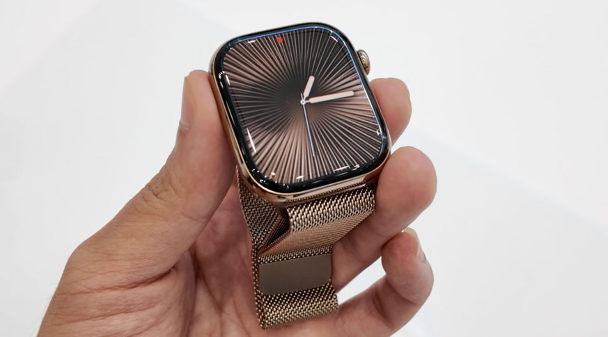 Apple Watch Series 10 GPS + Cellular 46mm viền Titanium dây Milan Chính Hãng