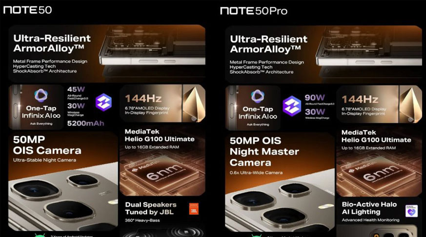 Infinix Note 50 Pro (8GB | 256GB)