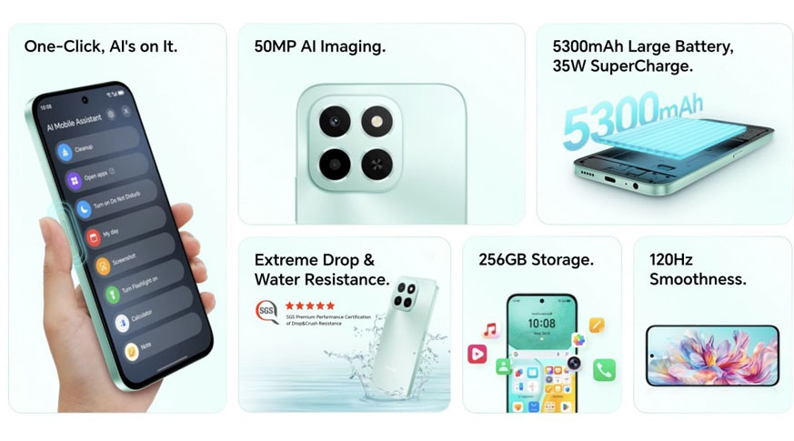 Honor X6c giá rẻ