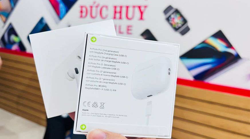 Vuabosscom hoạt động hợp pháp bởi PAGCOR Apple AirPods Pro Gen 2 MagSafe Charge (USB-C) Chính Hãng