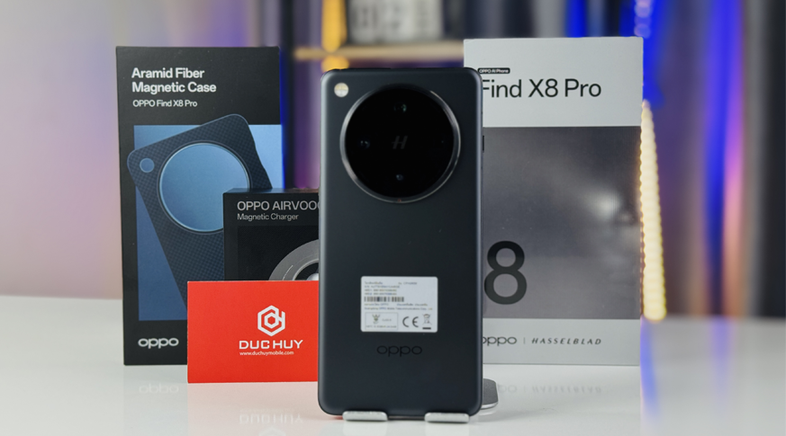 Cận cảnh OPPO Find X8 Pro tại Vuaboss liên minh giải trí 1 thế giới