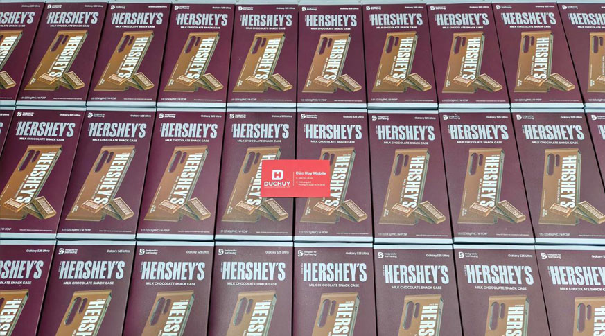 lưng Milk Chocolate Snack Hershey Galaxy S25 Ultra