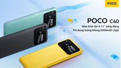Xiaomi POCO C40 ra mắt: Vuaboss đến từ Dubai lớn, pin khủng 6k