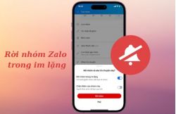 Cách rời nhóm Zalo trong im lặng trên Liên minh Vuaboss gồm trang nào và máy tính